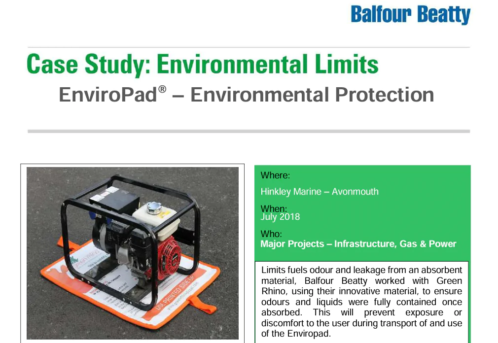 EnviroPad Features in 2018 Sustainability Case Studies
