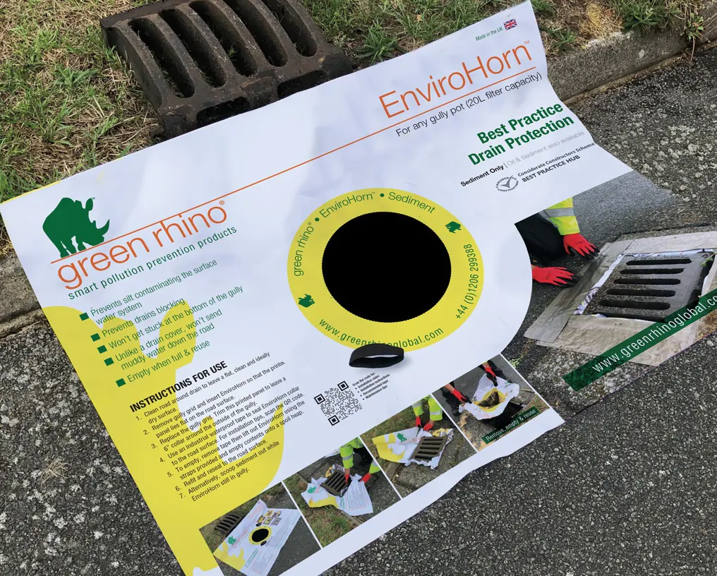 EnviroHorn Drain Filter Becomes 5th Green Rhino Product Listed on CCS Best Practice Hub