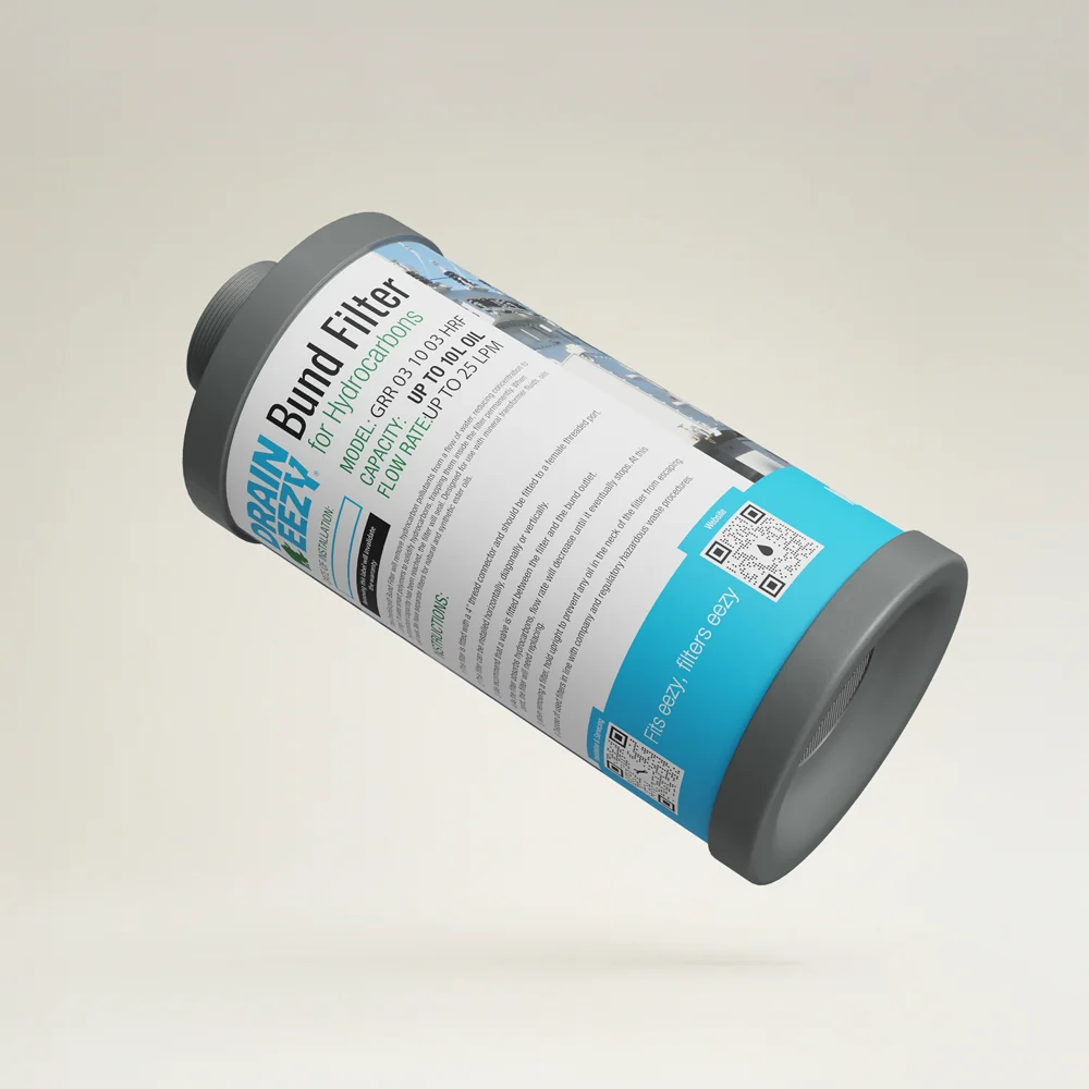DrainEezy Bund Filter M4 Thread Fitting