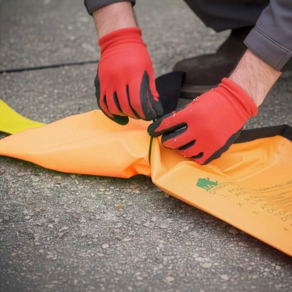 How to use Green Rhino Oil & Sediment Dewatering Filter?