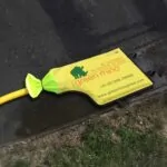 Green Rhino XL Sediment Dewatering Filter on road