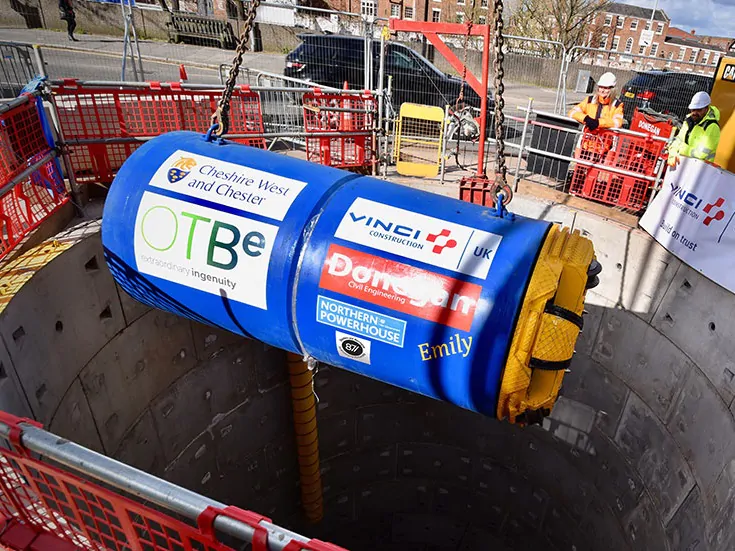 VINCI Construction Chooses EnviroHorn™ Drain Filter for Chester Drainage Tunnel Project