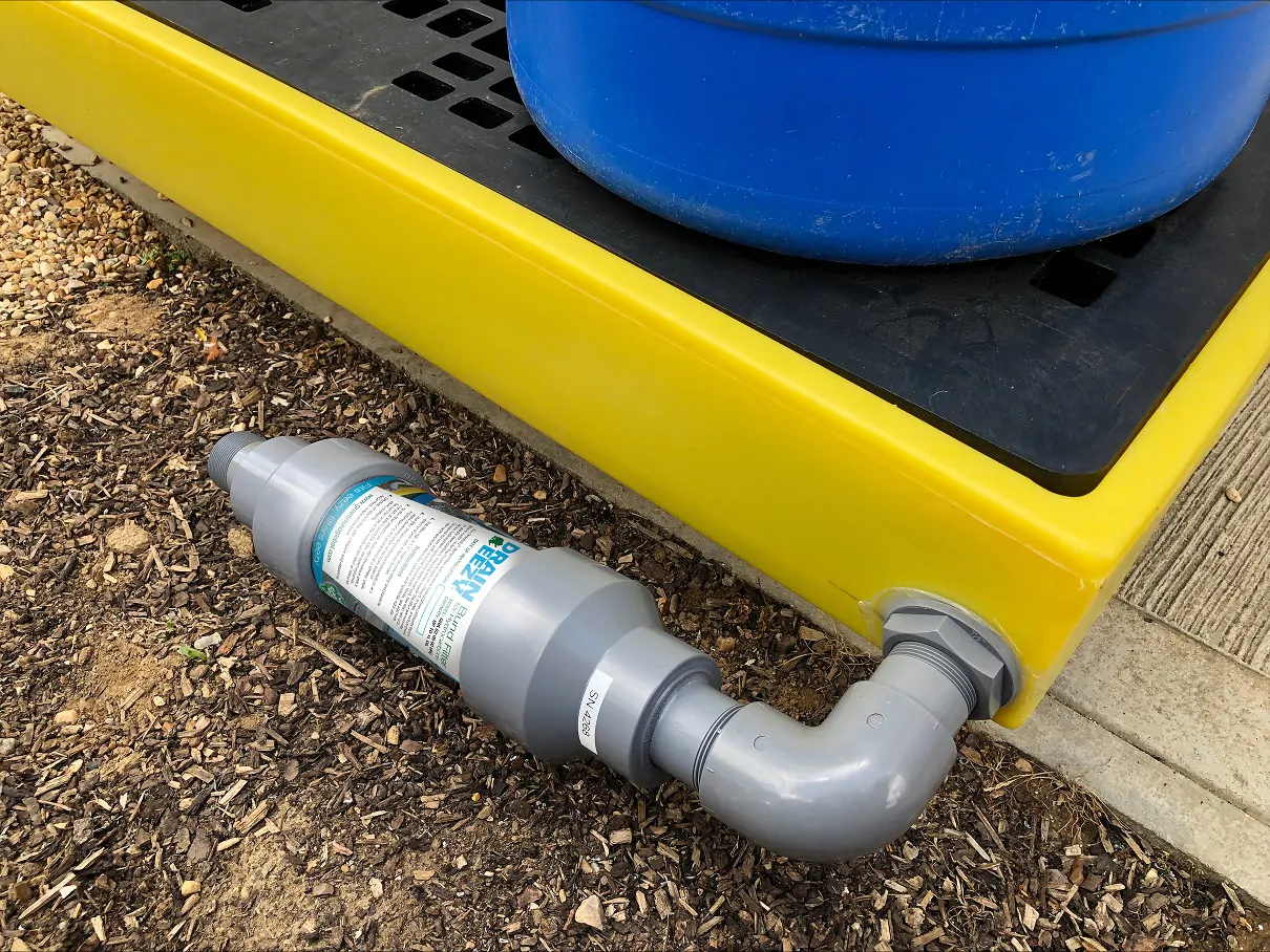 Can You Port a Drainage Device to a Secondary Containment Bund? (UK)