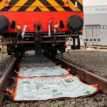 Green Rhino's EnviroPad Rail used at Alstom's Widnes Depot