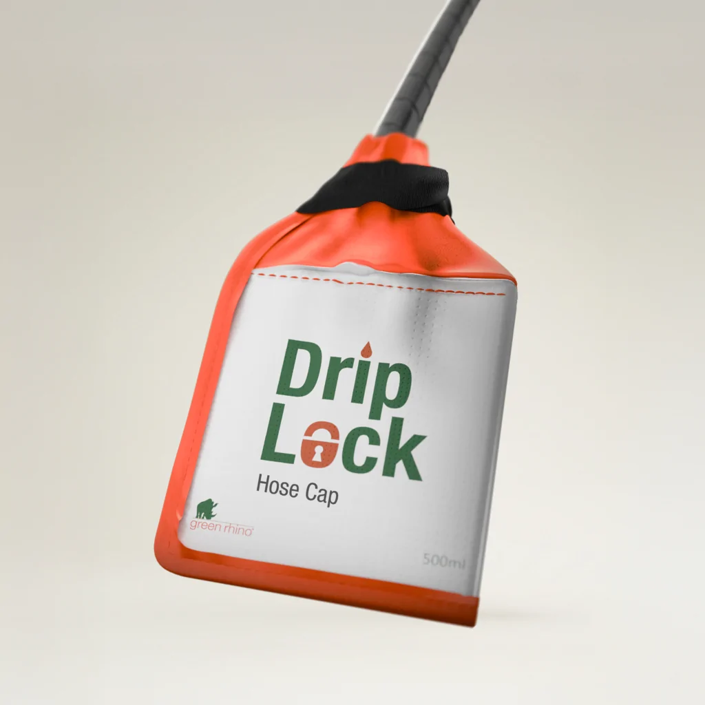 Green Rhino's DripLock Hose Cap